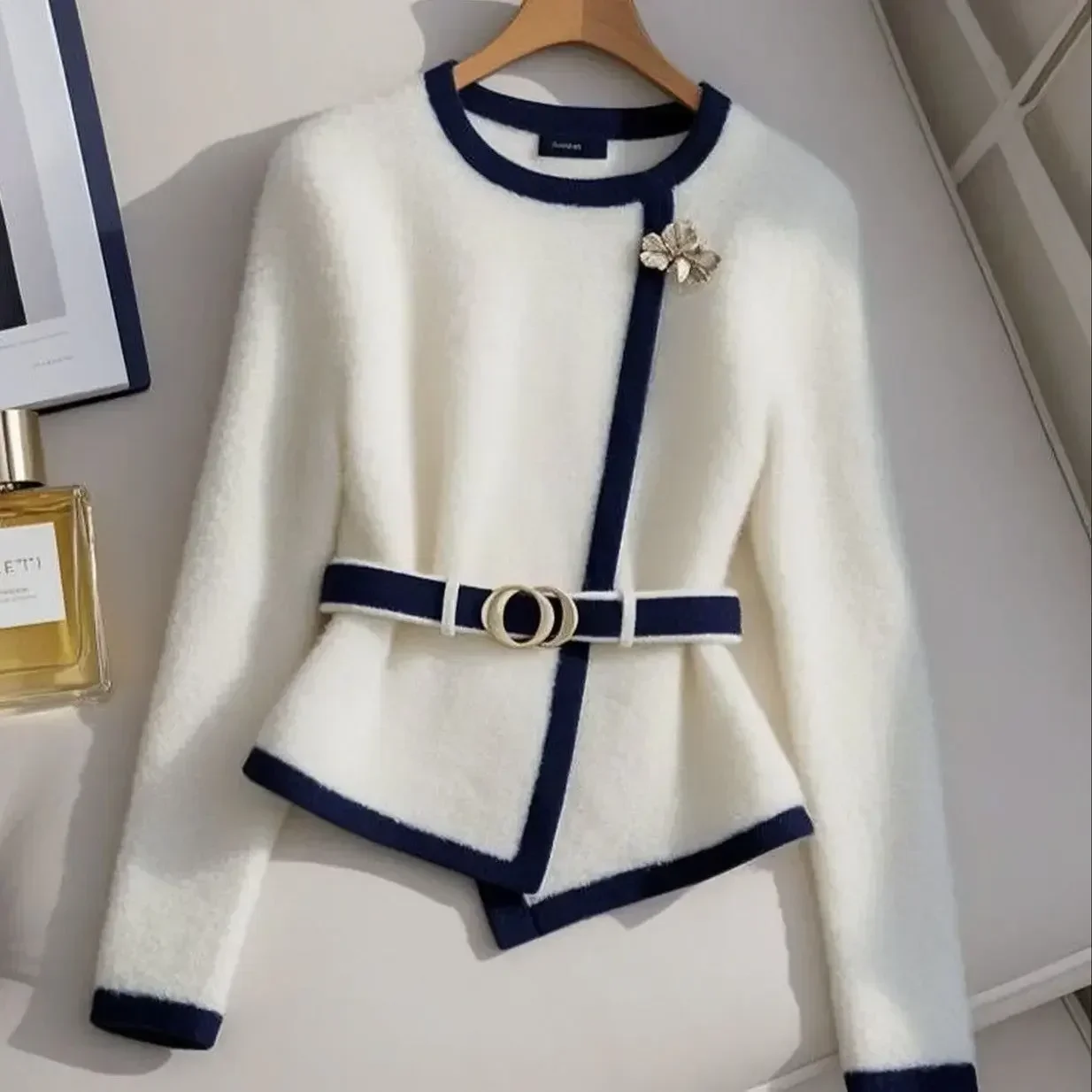 Новая высококачественная модная толстая куртка женская осень-зима с длинным