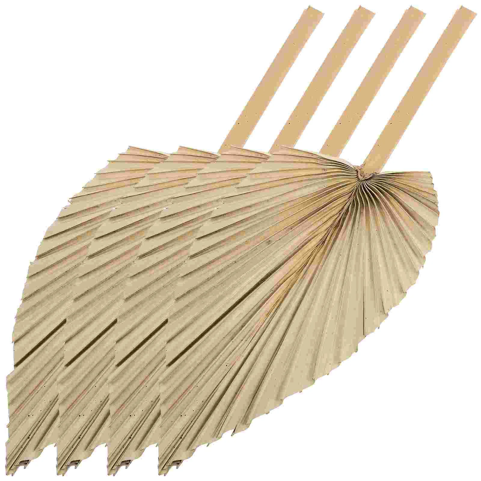 

Palm Dried Leaves Decor Fan Decoration Fans Tropical Leaf Bouquet Large Natural Wall Farmhouse Heart Handheld Stems Jungle