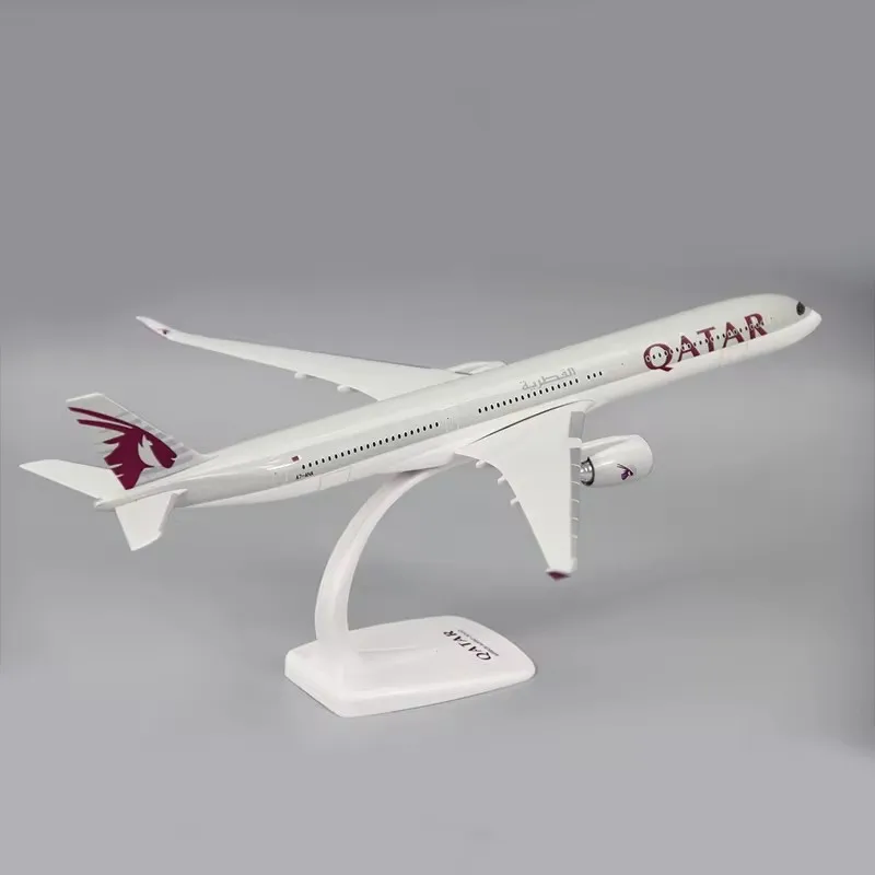 Фото A350-1000 Qatar Airways масштаб 1:200 A350 пластиковый абс сборка модель самолета коллекция дисплей игрушки строительные блоки подарок №2