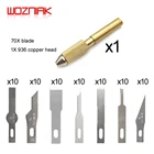 936 Электрический паяльник нагревательная режущая головка лезвие ЦП удаление клея лезвие сканер отпечатков пальцев ремонтный нож Инструменты