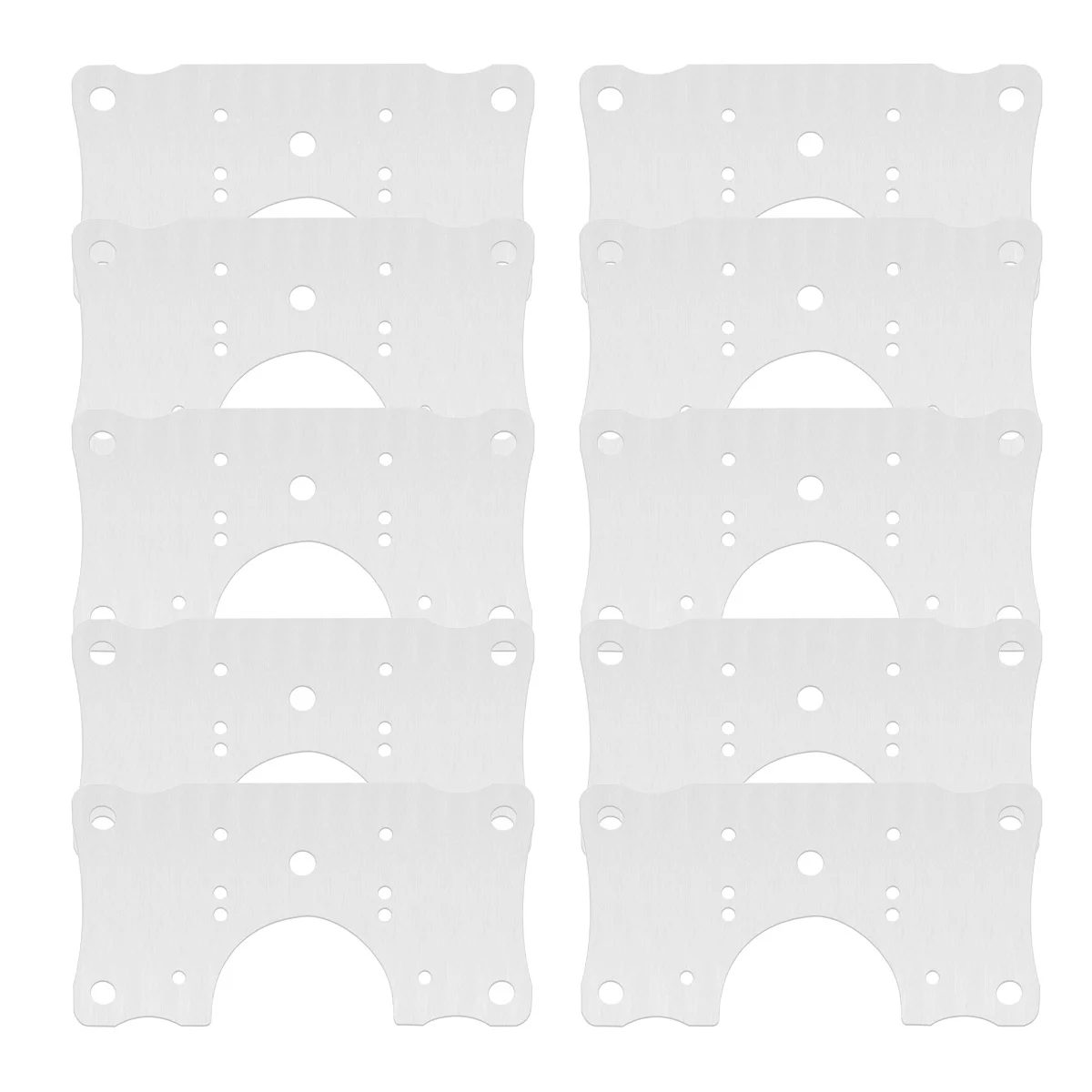 

Hinge Repair Metal Plate Bracket Cabinet Mending Plates Stainless Steel Kit