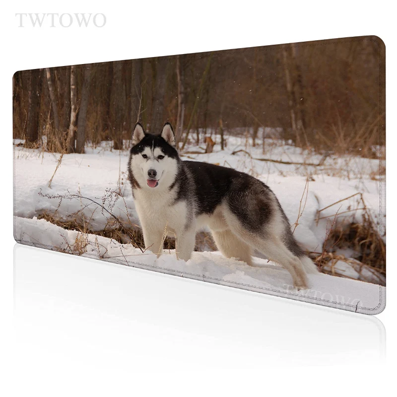 

Игровой коврик для мыши Dog Husky XL, новый коврик для домашней мыши размера XXL, коврики для мыши, офисный коврик, мягкий Настольный коврик для мыш...