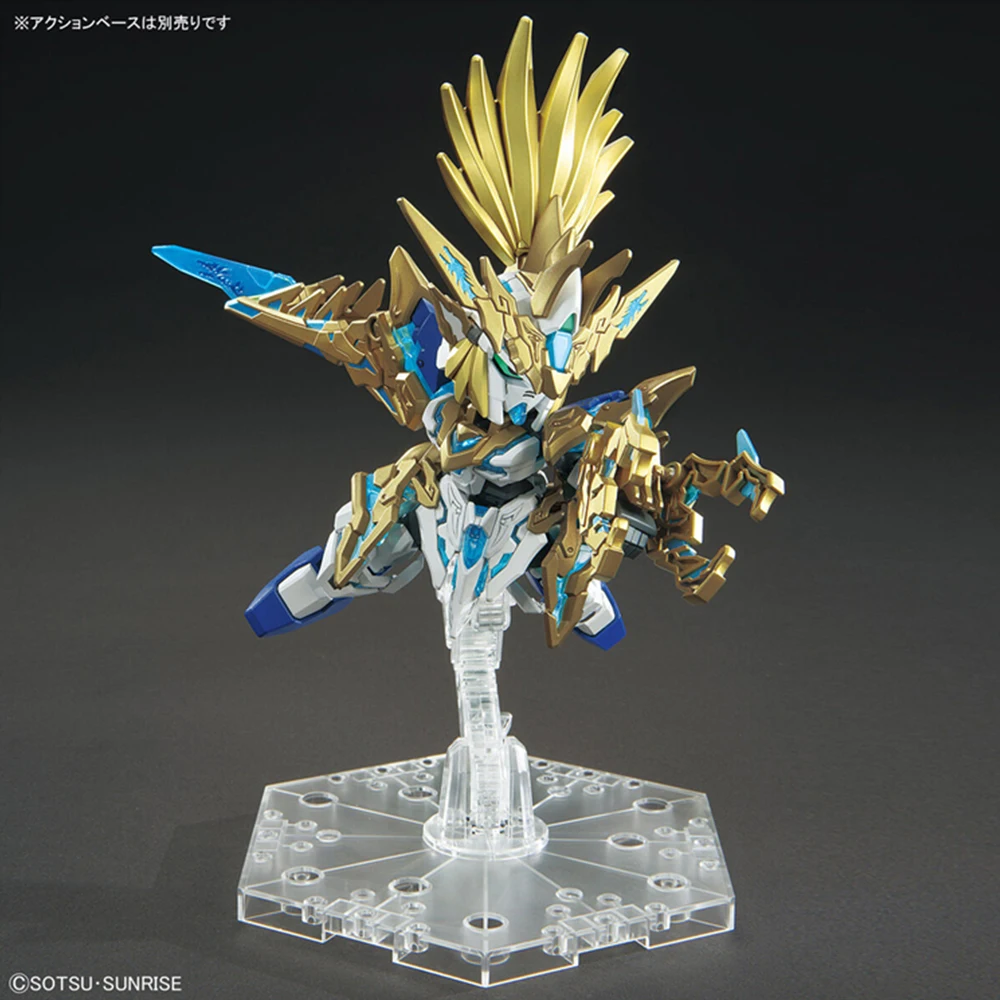 Bandai BB Warrior SD World Heroes SDW Long Zun Liu Bei единорог Gundam фигурные модели | Игрушки и хобби