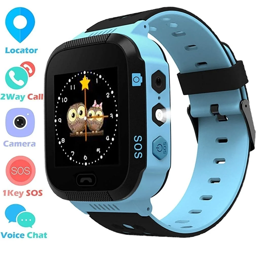 

Children's SOS connected watch, waterproof, loss proof, location monitor, SIM card, IOS and Android gift, 2021 Free shipping