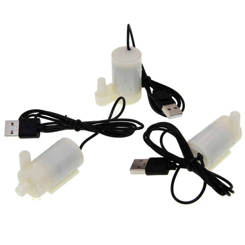 

USB Micro Submersible Mini Water Pump for Fish Tanks Aquarium Fountain DC Motor