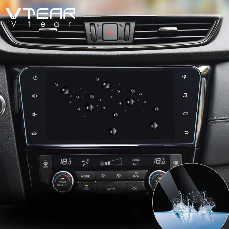 Vtear Автомобильная навигационная наклейка закаленное стекло Защита экрана GPS