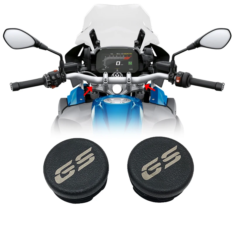 

For BMW R1200GS R1250GS Front Shock Frame Hole Cover Caps Plug R1250 GS Adventure ADV R 1200GS 2014-2022 2018 2019 2020 2021