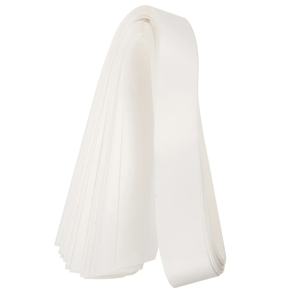 40 шт. бумажный ремешок для банкнот денег органайзер наличных ремни белые ленты