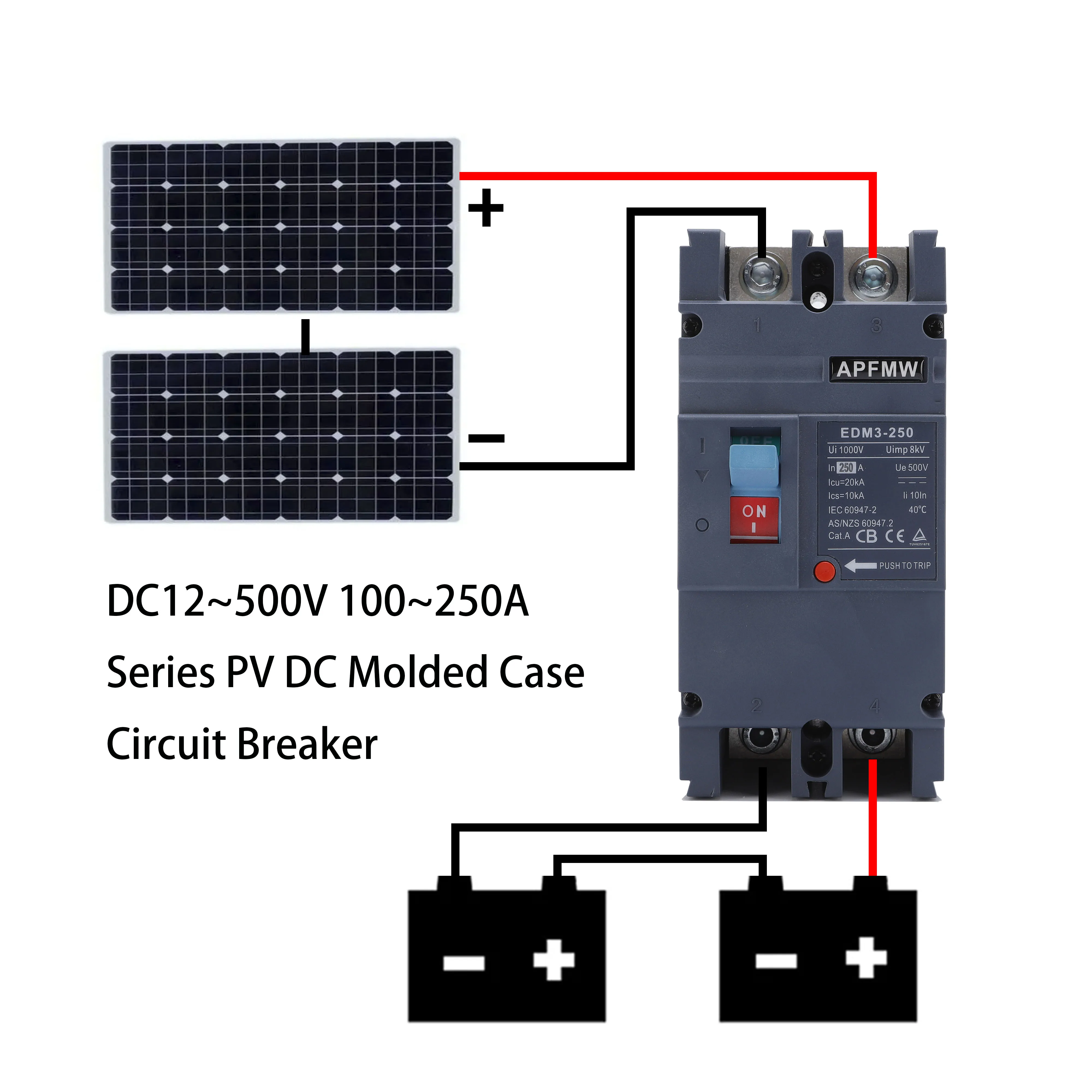 Автоматический выключатель постоянного тока MCCB