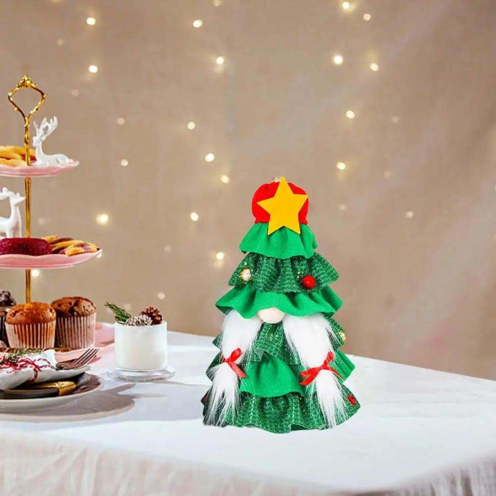 

Decoration Lightweight Adorable Faceless Old Man Xmas Tree for Home