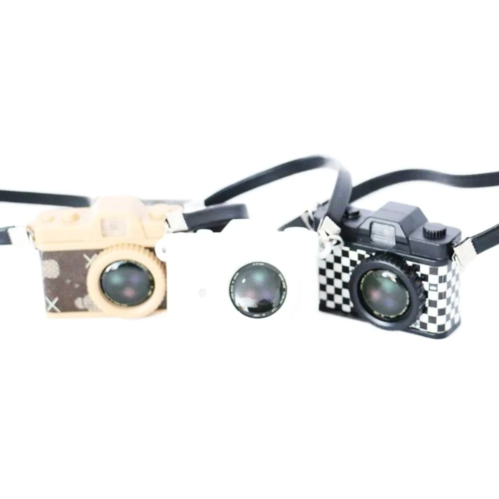 Мода Ob11 кукольный домик миниатюрная камера BJD милая мини-кукла ретро крутая кукла