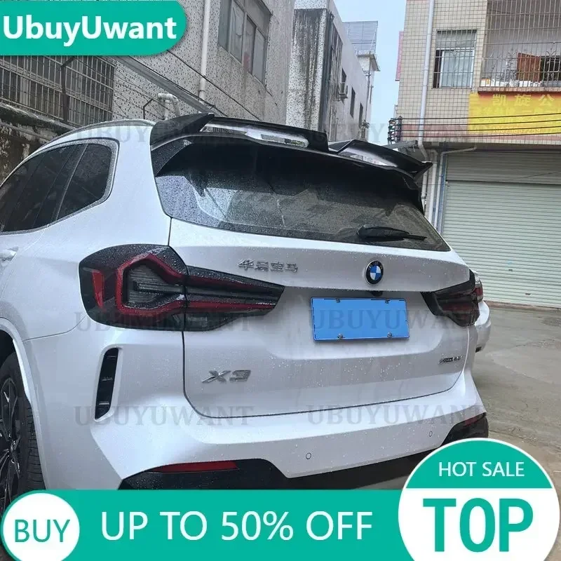 Задний спойлер из АБС-пластика и углеродного волокна для BMW X3 G01 2018-2022