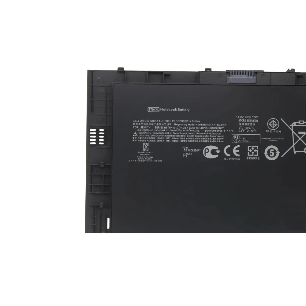 НОВЫЙ аккумулятор для ноутбука 14 8 В 50 3 Втч/3400 мАч HP EliteBook Folio 9470M 9480M BT04XL BA06XL HSTNN-DB3Z