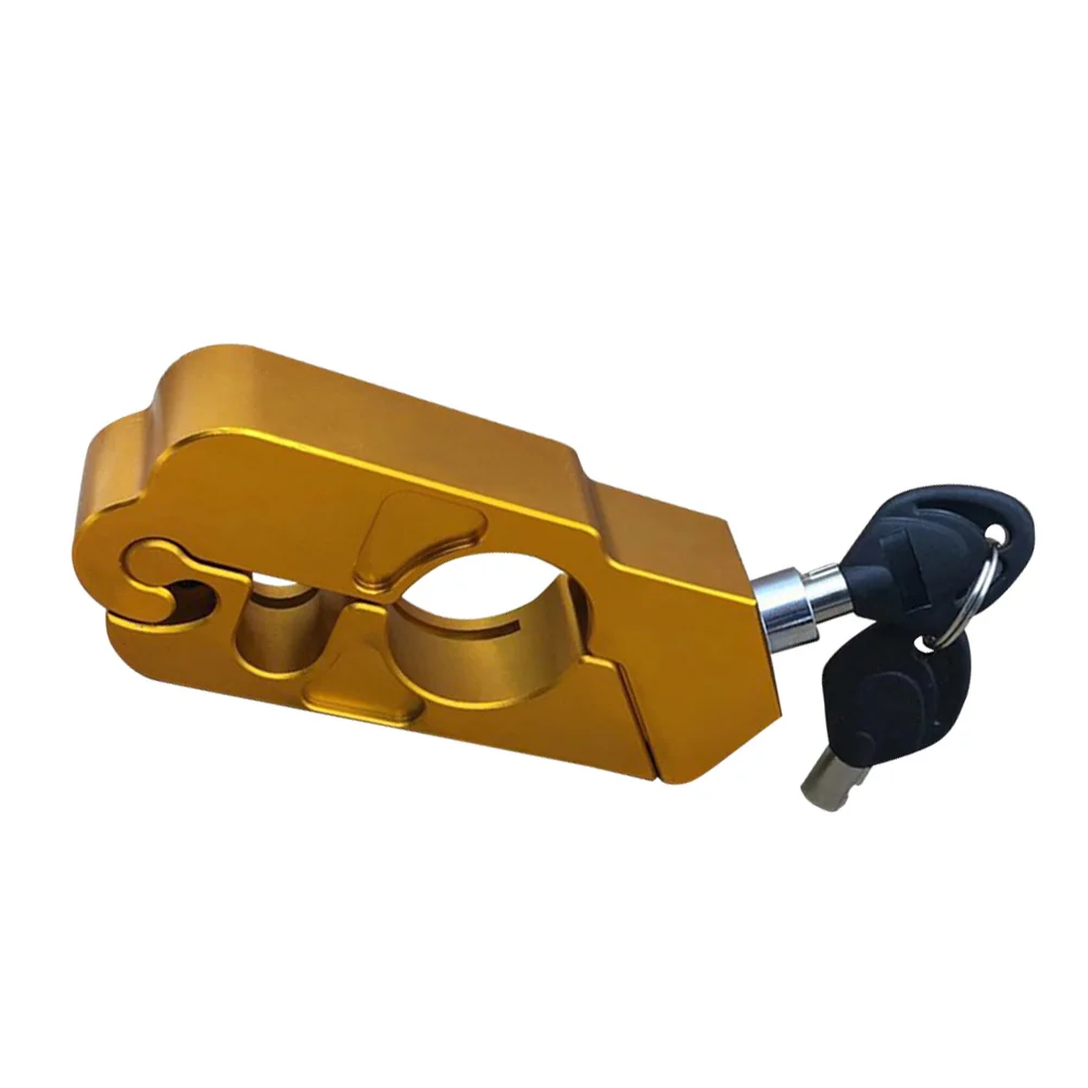 

1PC Motorbike Lock Aluminum Alloy Durable Anti-Theft CNC Motorcycle Lock for Scooter ATV Motorcycle