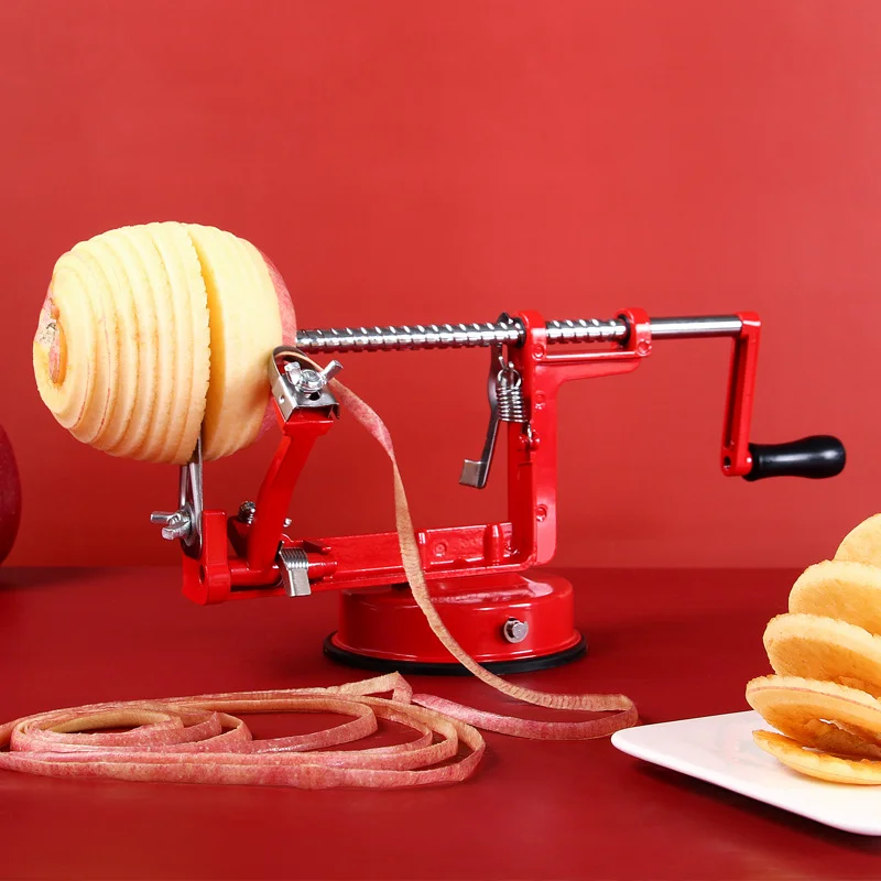 

3 в 1 устройство для очистки яблок с ручным приводом из нержавеющей стали