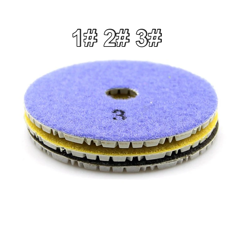 

Алмазные гибкие полировальные диски RAMS BRALIN 100 мм, 3 шт.