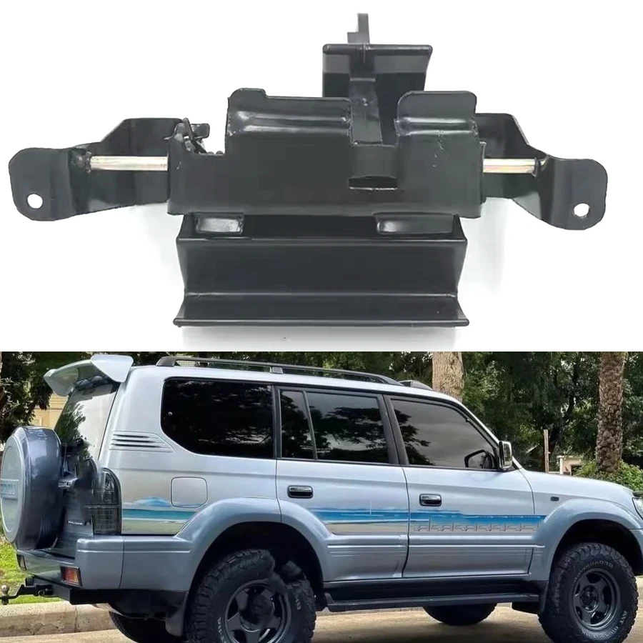Фото Ручка-защелка задней двери Wooeight для Toyota Prado LC95 3400 2700, внешний кронштейн ручки задней двери №1