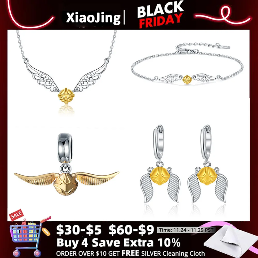 

Женский ювелирный комплект из колье и браслета, из серебра 925 пробы