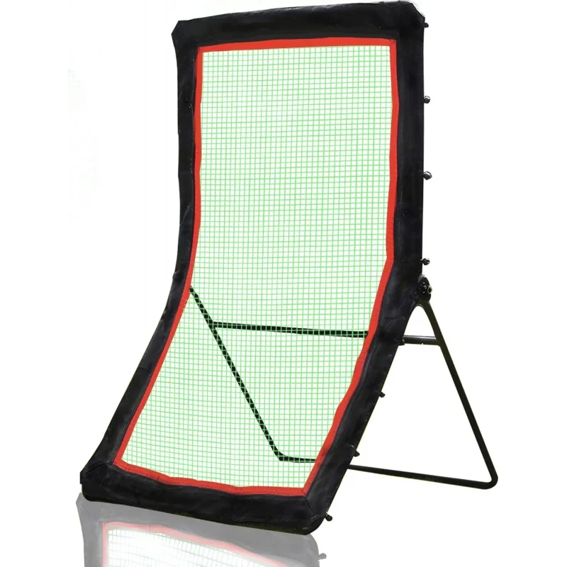 

Kapler Lacrosse Rebounder, Folding Lacrosse Bounceback/Return Net, Thickened Rebounder Wall Target Cloth with Front and Back Ext