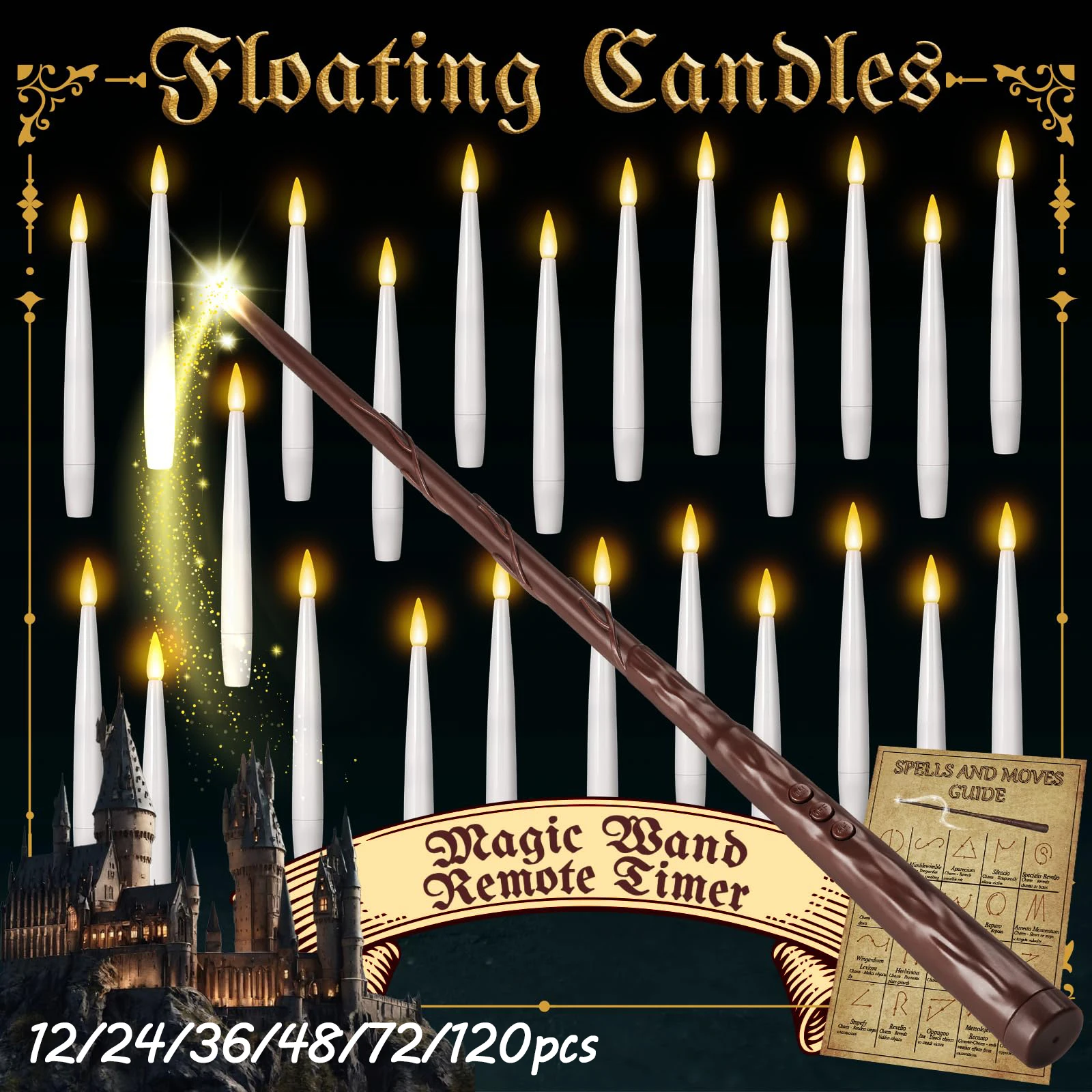 

LED плавающие свечи JIUAN для Хэллоуина