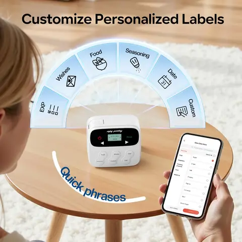 Phomemo F12 Портативный Бесчернильный Принтер Этикеток