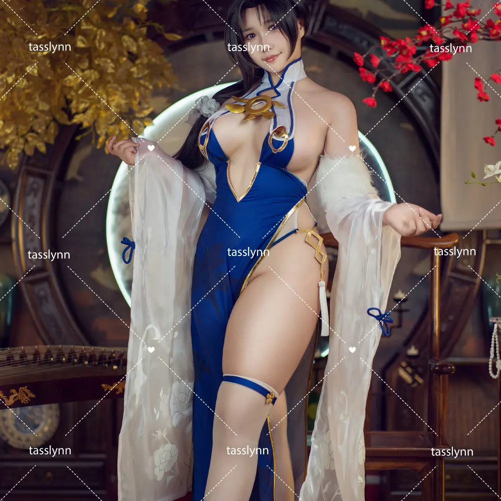 

Костюм для косплея аниме «ажурный луж Лейн», костюм для косплея рок Тинь чонсам, Женский костюм для косплея на Хэллоуин, индивидуальный