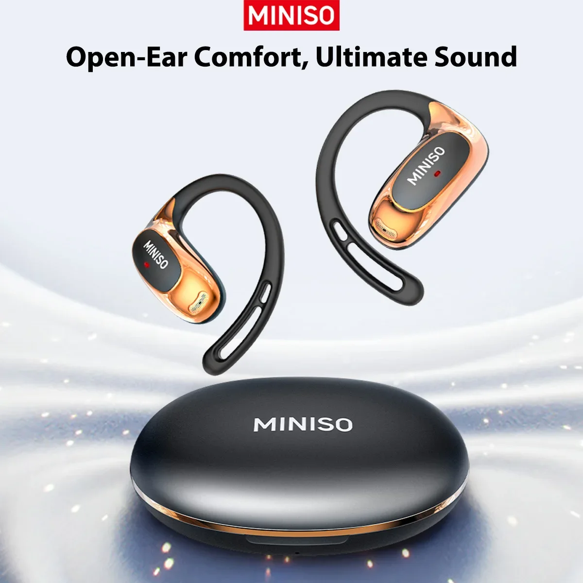 Фото MINISO MS202 Bluetooth V6.0 Наушники OWS Беспроводные наушники Музыка Стере AI Наушники-переводчики Низкая задержка Длительный срок службы №3
