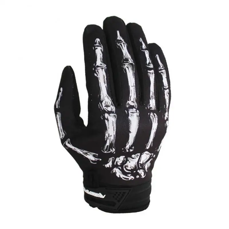 

Skull Rose Motocross Bicycle Gloves MTB Off-Road Mountain Bike Guantes Motorcycle Hard Shell Gloves Outdoor Sport Cycling Glove