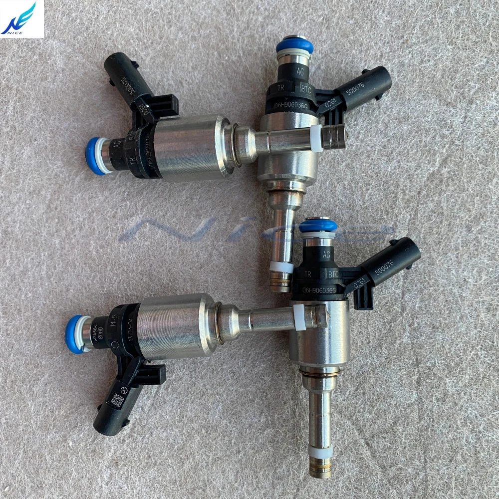 Фото OEM новые топливные форсунки Boschh, 4 шт. для V W Tiguan AUDII A3 A4 Q5 TT 2.0L 06H906036G/E/P №3