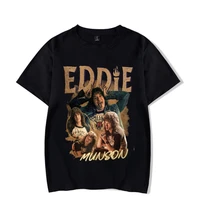 vintage t shirts season 4 eddie munson t shirts for men clothing eddie munson merch overiszed hip hop streetwear top