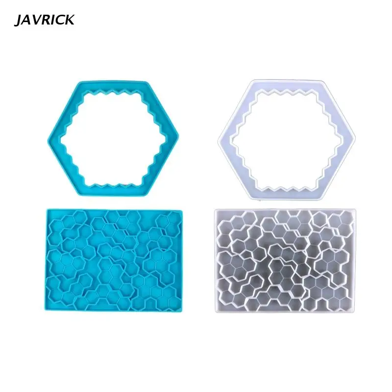 

Honeycomb Jigsaw UV Crystal Epoxy Resin Mold Handmade Children Early Educational Puzzle Toys Silicone Mould DIY Crafts