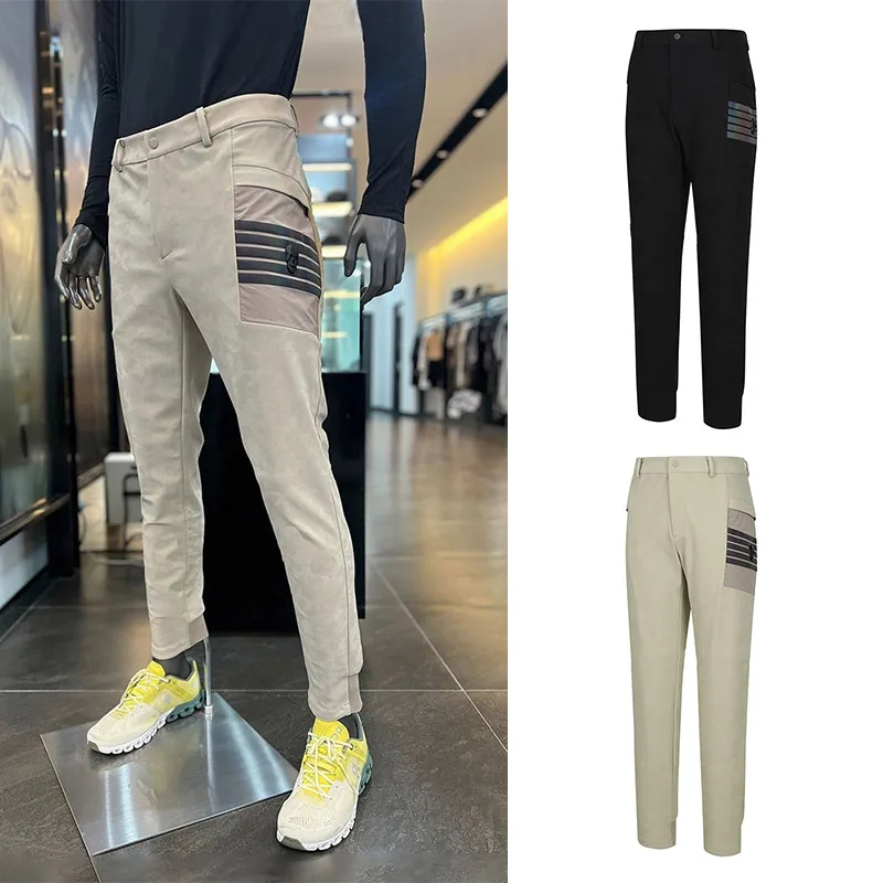 

Winter Mens Casual Joggers Pants -Golf Chino Cargo Pants Hiking Outdoor Twill Track Jogging Sweatpants Pants