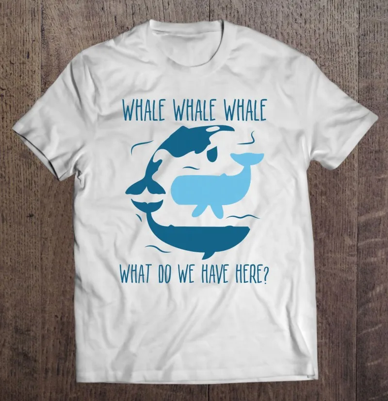 

Смешная футболка с китами, китами, что у нас здесь есть, футболка для мужчин, топы, женская футболка оверсайз, футболки, мужские винтажные фут...