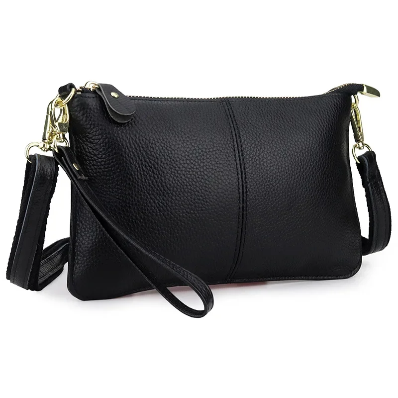 

Brand Women's Handbag Fashion Women's Shoulder Layer Cowhide Women's Shoulder Bag Genuine Leather Handbag