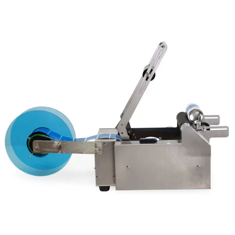 

Mini MT 50 Semi-automatic Round Bottle Self-adhesive Label Glass Labeling Machine for Plastic Glass Bottles