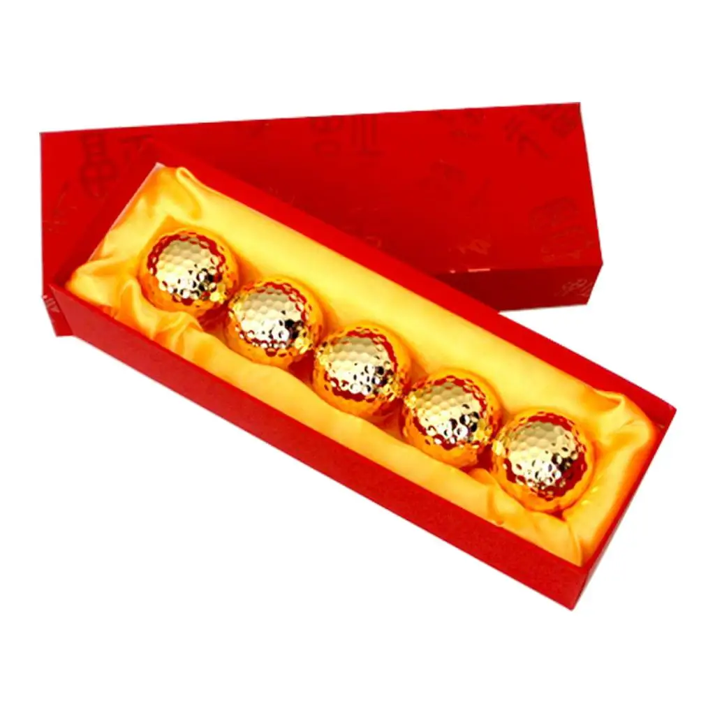 

Golf Gift Ball Box Balls Chinese Knot Boss Father Present Jewellery Case