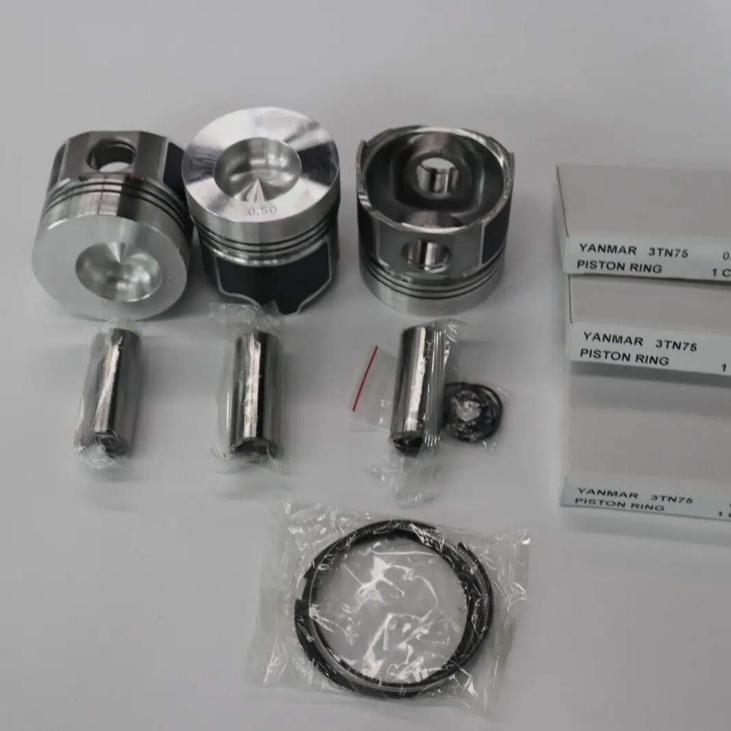 Запчасти для экскаватора YANMAR комплект ремонта 3TN75 поршневое кольцо дизельные