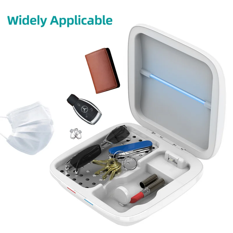 4 в 1 УФ стерилизатор 10 Вт Беспроводное зарядное устройство многофункциональный