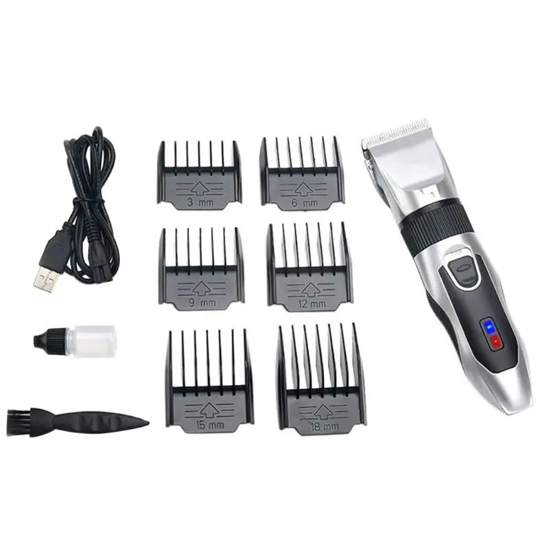 

4 in 1 Dog Hair Pet Grooming for Cat Trimmer Quiet Tools Paw Hair Remove Recharge Electric Shaver