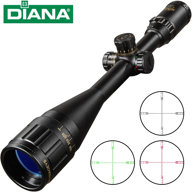 DIANA 6-24X50 Tactical Optical Sight Airsoft Accessories Locking System Airsoft Scope Scope for Rifle Hunting