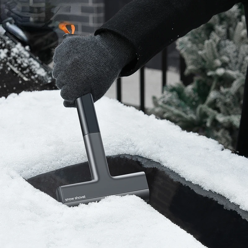 

Car Ice Scraper Windshield Ice Breaker Quick Clean Glass Brush Snow Remover TPU Tool Auto Window Winter Snow Brush Shovel