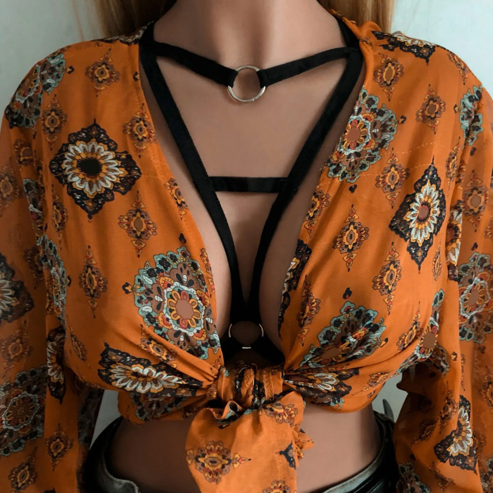 

Сексуальный женский бюстгальтер-клетка с вырезами для девушек бандажный бюстгальтер на бретельках с лямкой через шею Ночная рубашка Нижне...