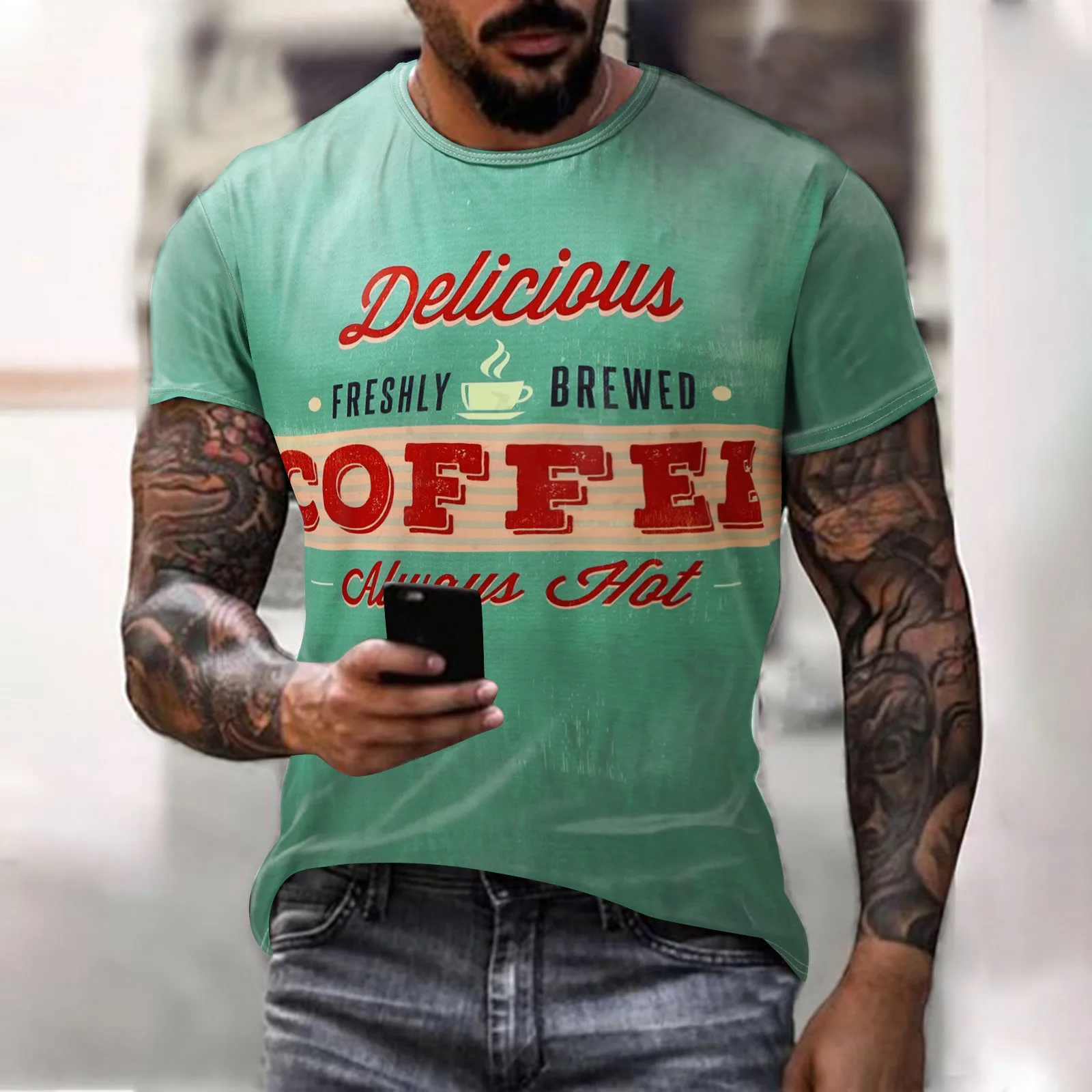 

Shirt For Men Short Sleeve Vacation Regular Blouse Fancy Dress Shirt Men