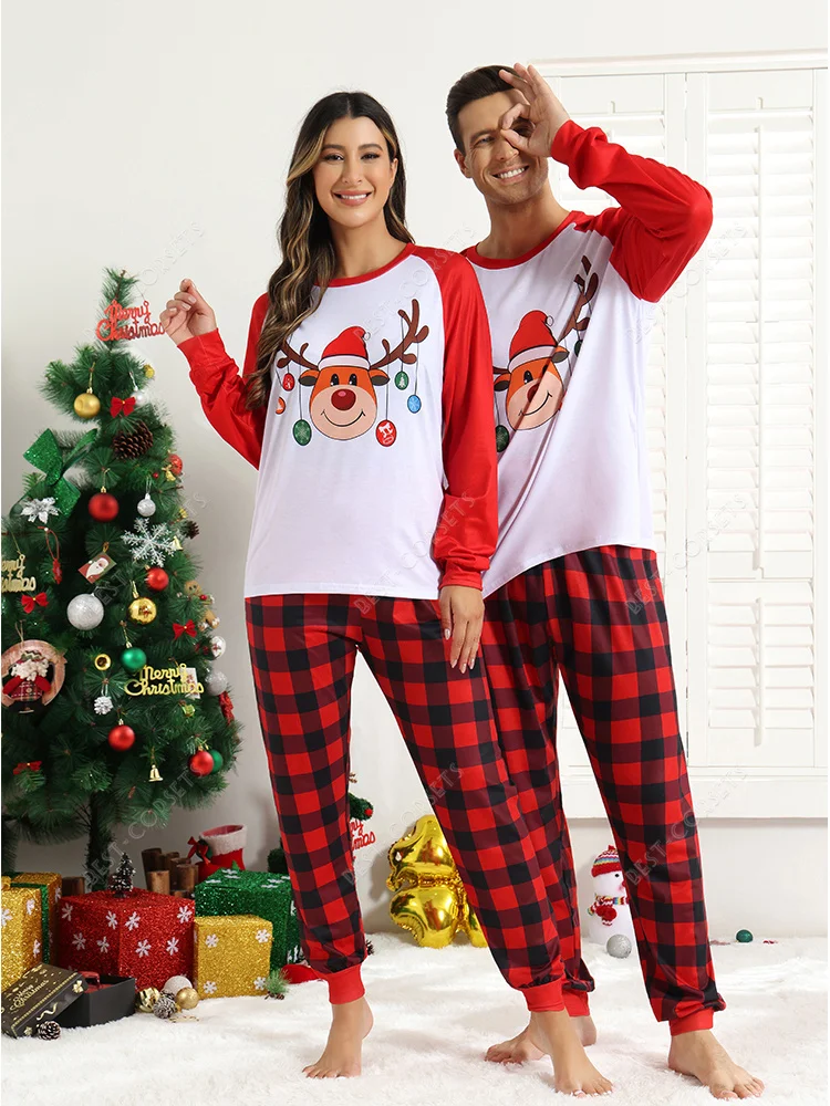 Adults Christmas Pajamas Women Men Striped Onesie Pajamas With Hoodie Zipper Santa Costume Sleepwear