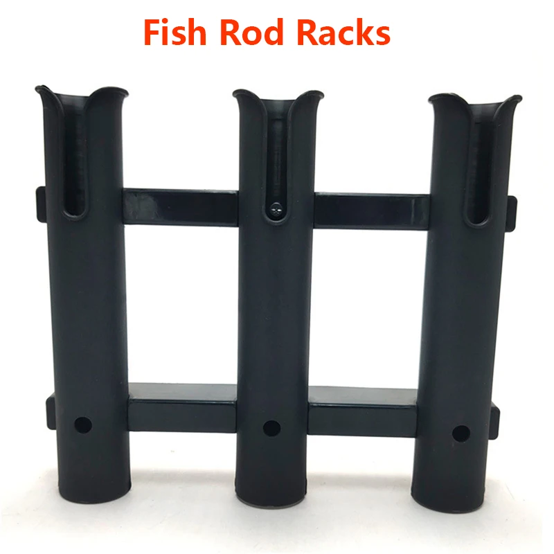 Outdoor Multifunctional Vertical 3-Link Fishing Rod Storage 