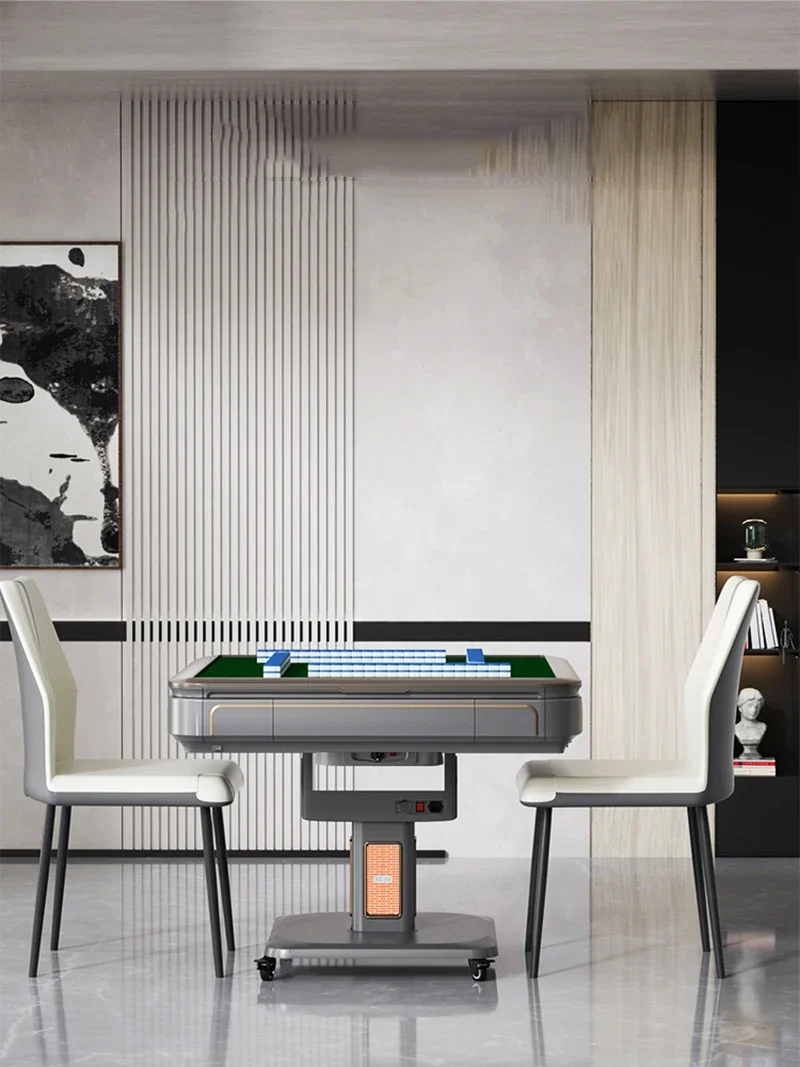 Современный ультратонкий обеденный стол складной бесшумный для Маджонга