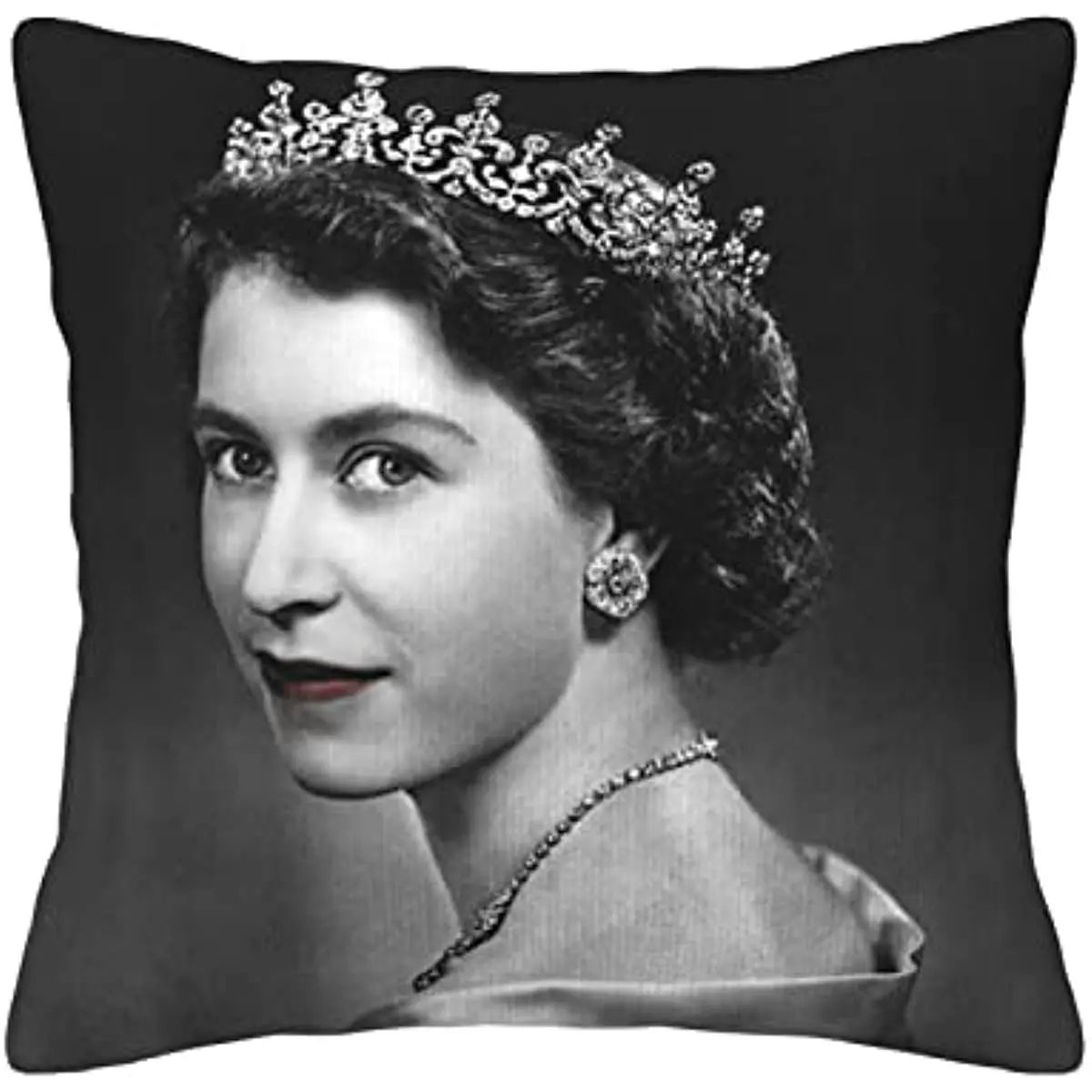 

Queen Elizabeth Platinum Jubilee 1952-2022 Fashion Pillowcase 18x18 Inch Pillowcase Baby Sofa Pillowcase Sleeping Pillowcase