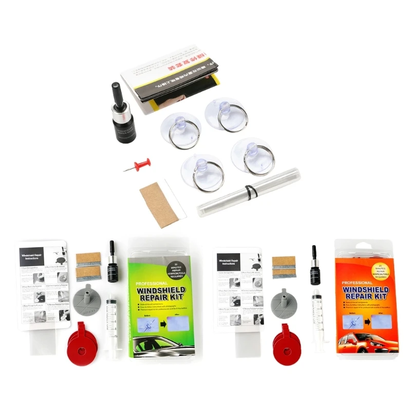 

652F Жидкость для ремонта лобового стекла, смола для быстрого исправления трещин в автомобиле, автоматический герметик для