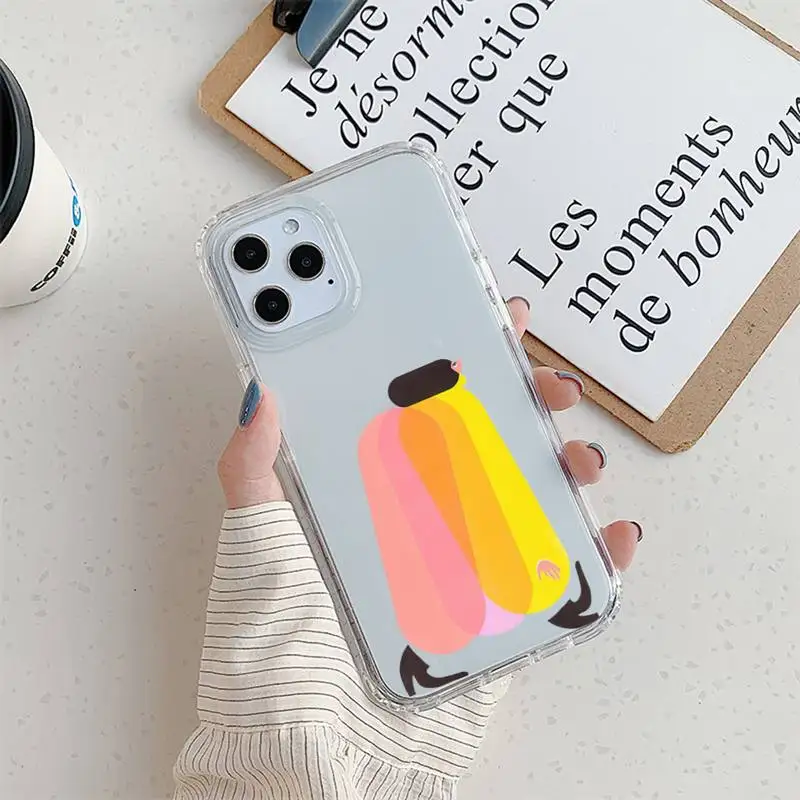 Amber Vittoria illustration Phone Case For iPhone 11 12 Mini 13 14 Pro XS Max X 8 7 6s Plus 5 SE XR Transparent Shell images - 6