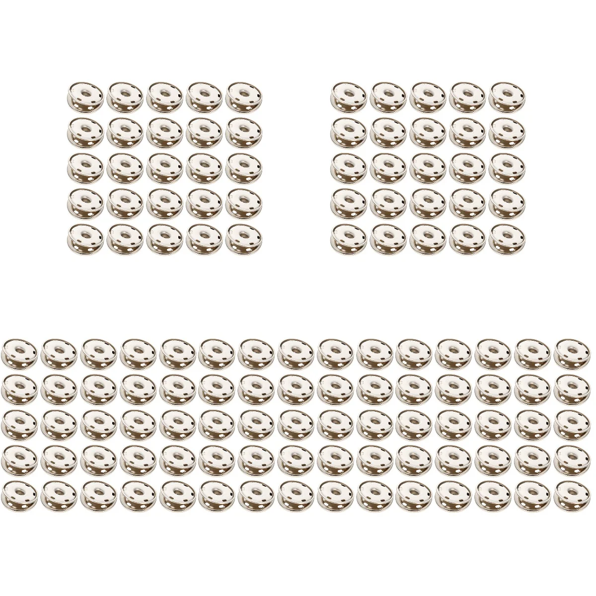 

250 Sewing Alloy Buttons Clothes Snaps Buttons Clothes Replacement Buttons